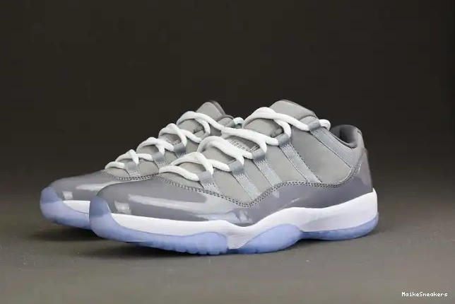 MaikeSneakers Grey 528895-003 11 Low Air Cool Jordan 0501